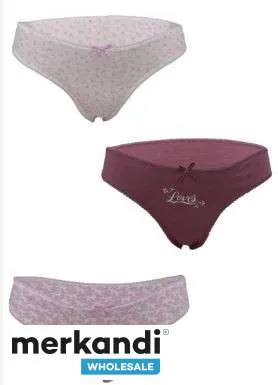 Echa un vistazo a nuestra selección de calzoncillos de mujer en un paquete de 3 con una mezcla de colores para artículos moderno