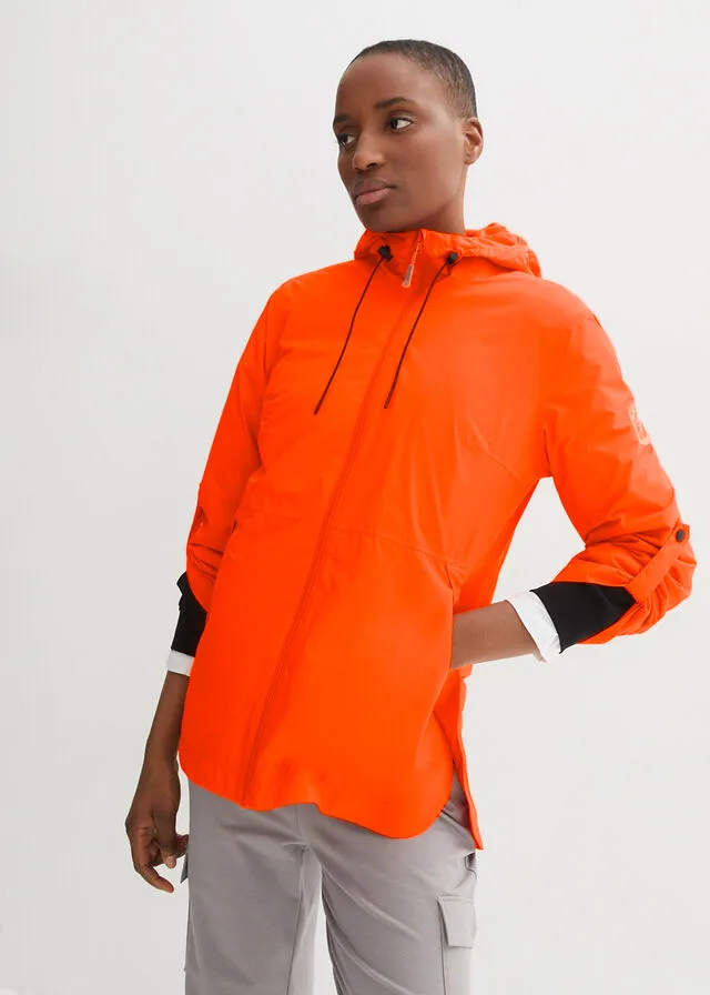 Impermeable Naranja cálido