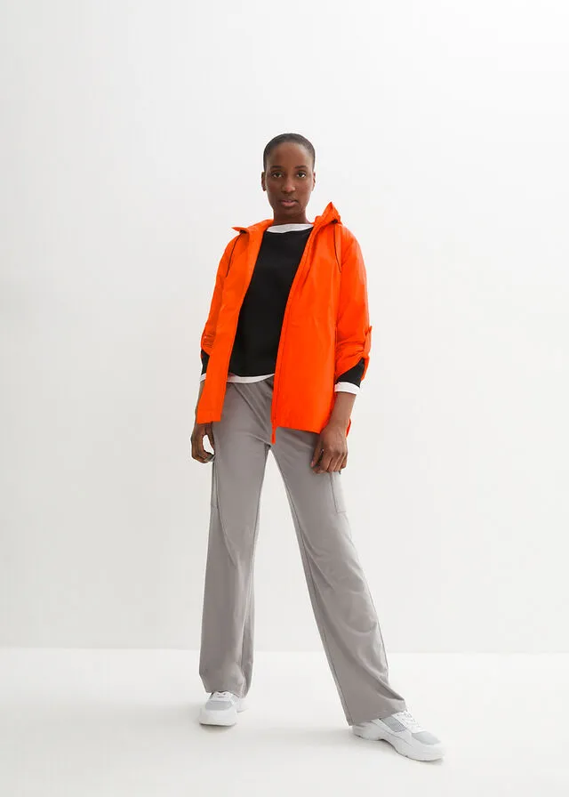 Impermeable Naranja cálido