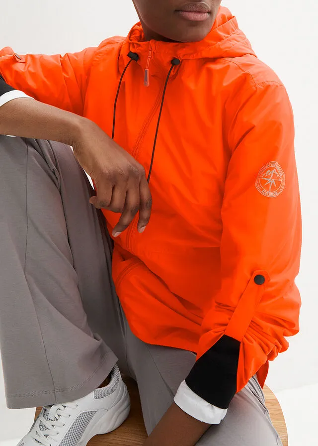 Impermeable Naranja cálido