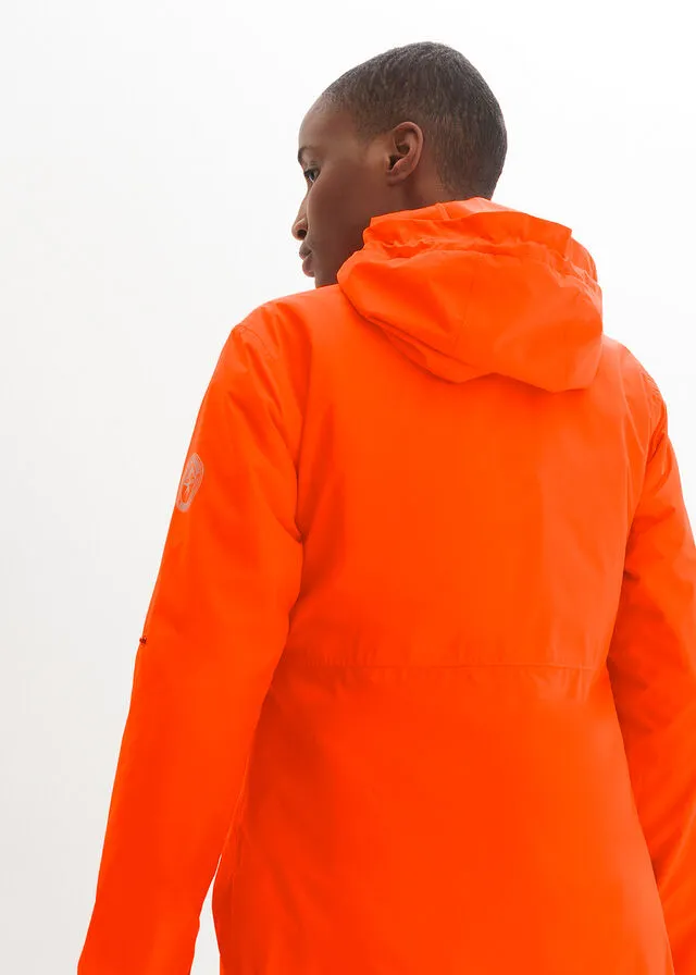 Impermeable Naranja cálido