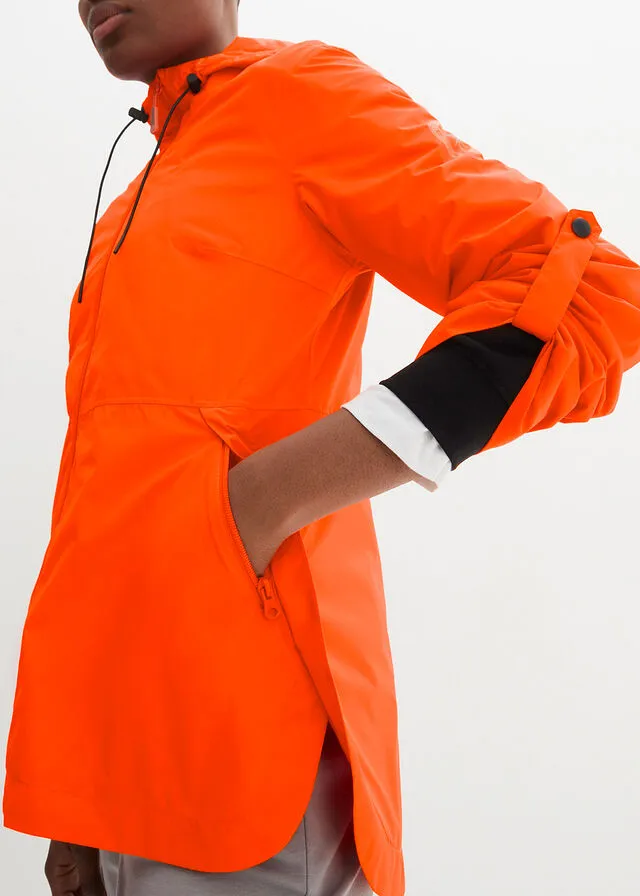 Impermeable Naranja cálido