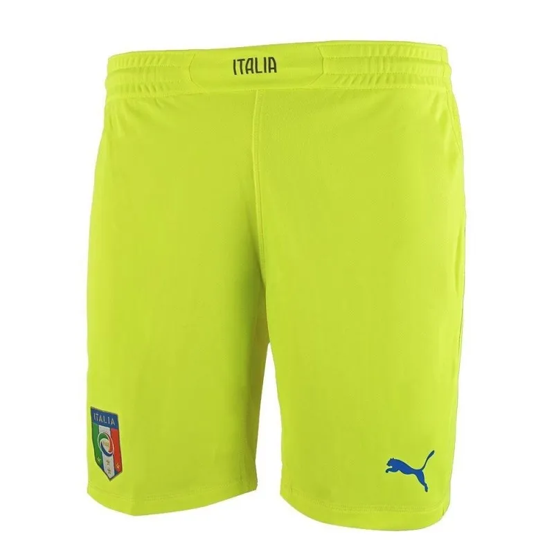 Italia cortos de Portero fluo amarillo Puma