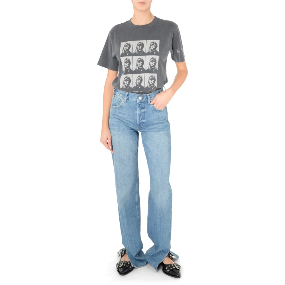 Jeans Roy Denim con Aberturas Laterale