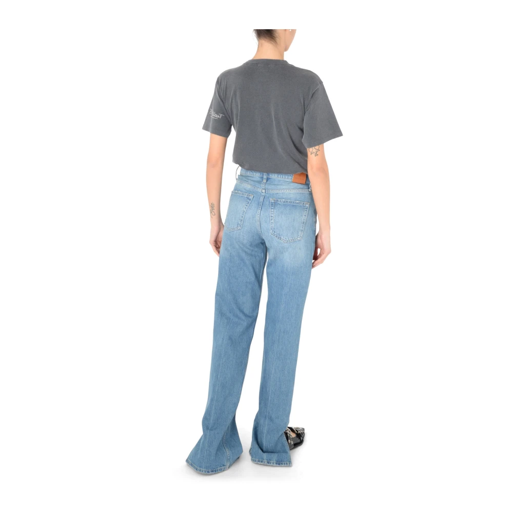 Jeans Roy Denim con Aberturas Laterale
