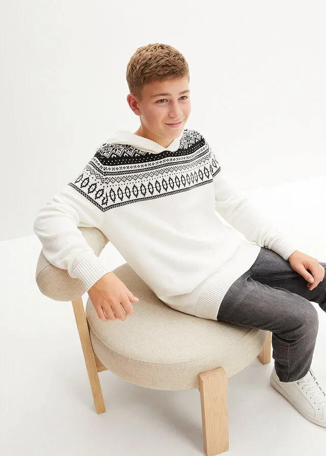 JERSEY BLANCO LANANEGRO