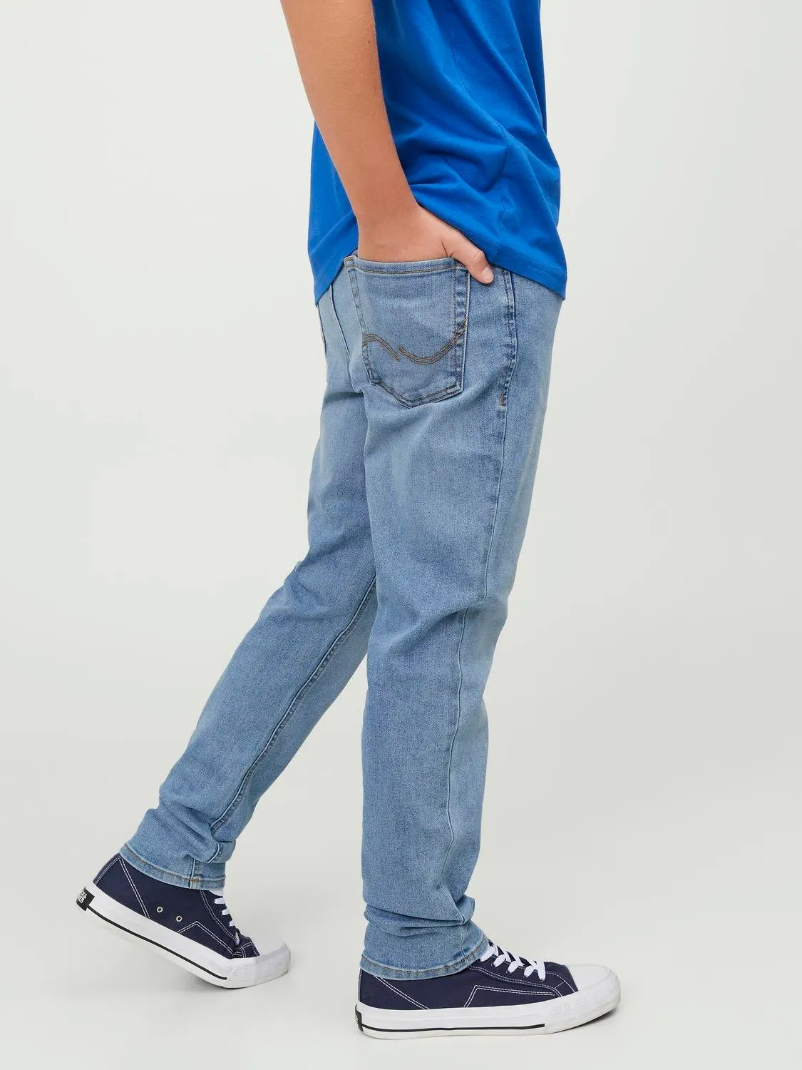 JJIWHCLARK JJIORIGINAL SQ 436 Corte regular Junior | Azul intermedio | Jack & Jones®