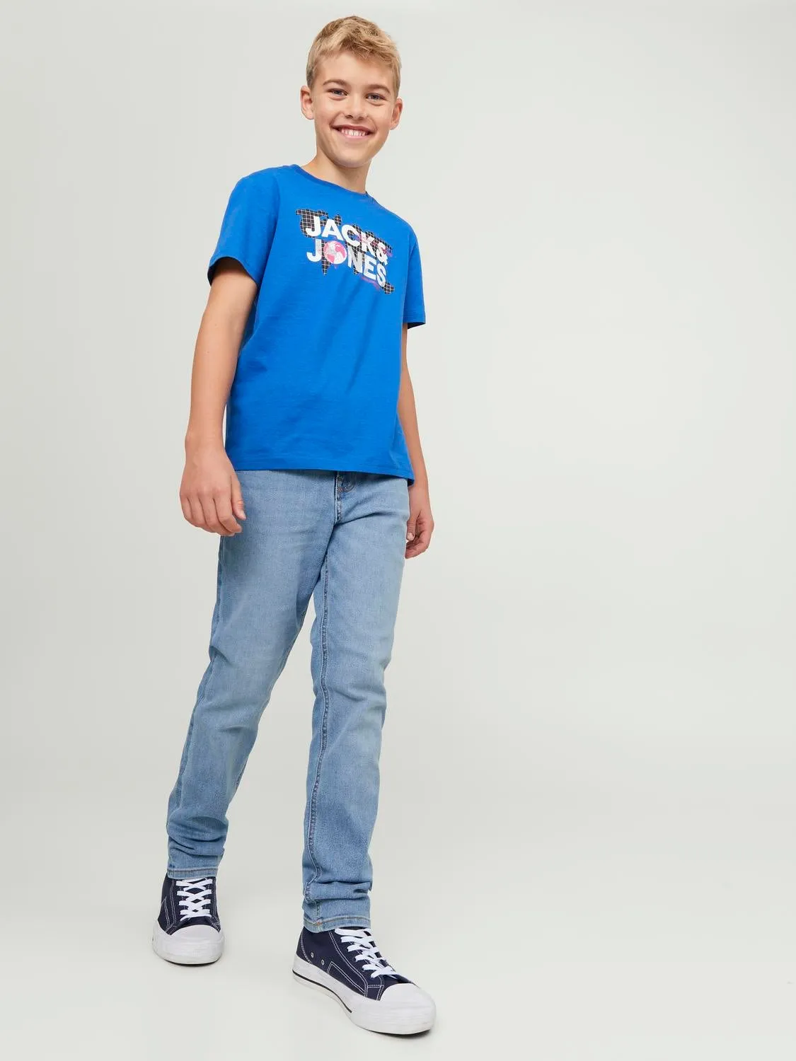 JJIWHCLARK JJIORIGINAL SQ 436 Corte regular Junior | Azul intermedio | Jack & Jones®