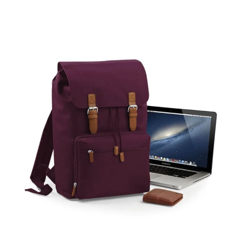 Mochila para portátil Vintage de BagBase