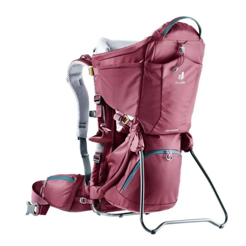 Mochila porta bebé Deuter Kid Comfort (burdeos)