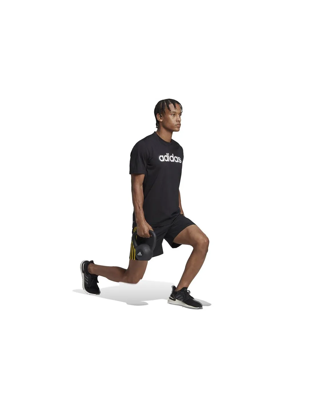 Pantalones adidas Hiit 3S Hombre Black
