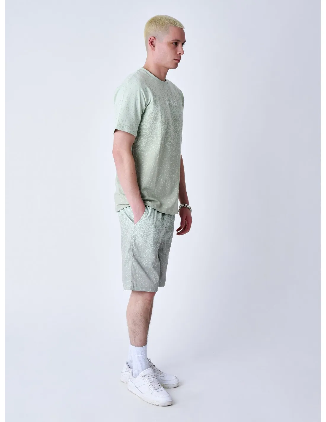 Pantalones cortos bañador con estampado de aerosol de Project X París