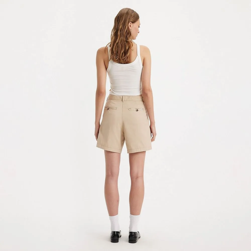 PANTALONES CORTOS BEIGE LEVIS PLEATEDNEUTRAL 25