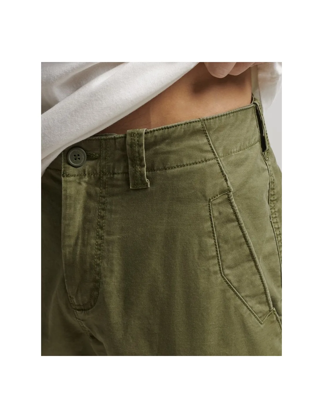 Pantalones cortos cargo de algodón orgánico Core de Superdry