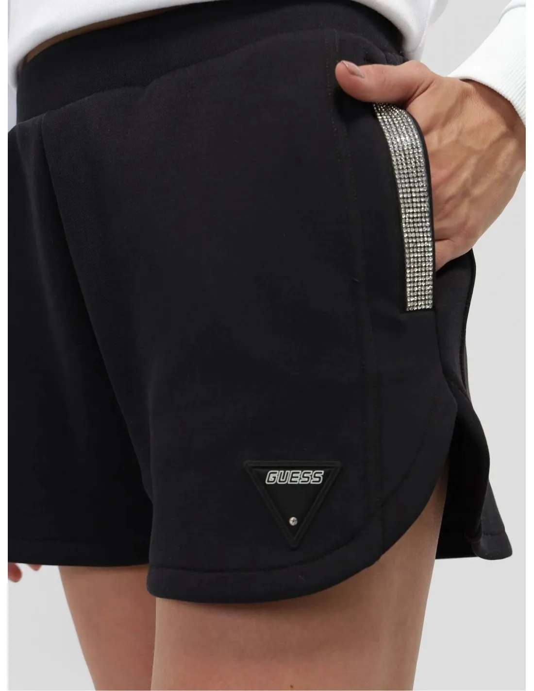 Pantalones cortos de neopreno strass de Guess