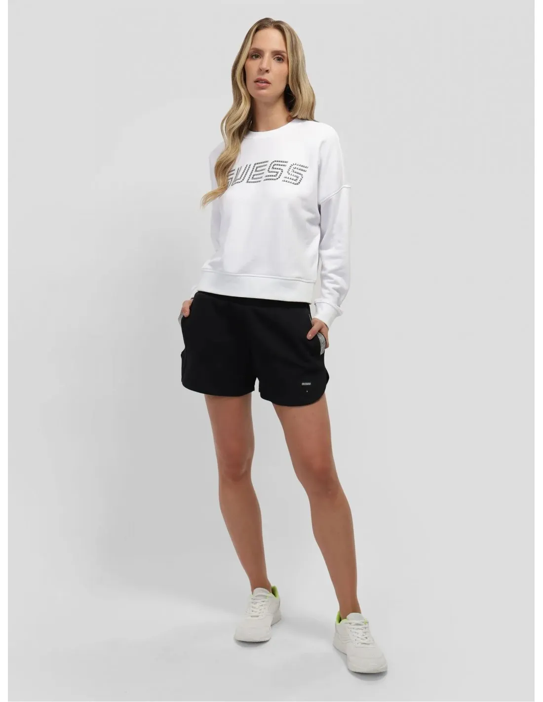 Pantalones cortos de neopreno strass de Guess