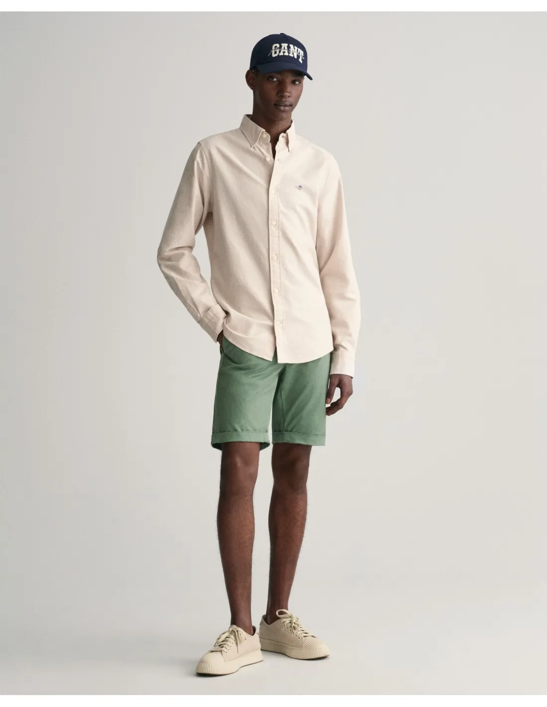 Pantalones cortos desteñidos Slim Fit de Gant