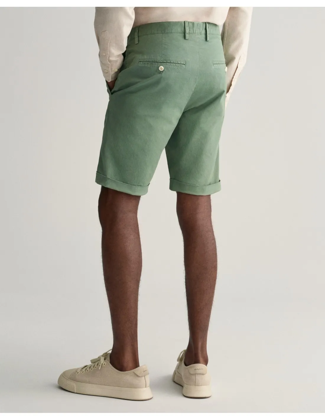 Pantalones cortos desteñidos Slim Fit de Gant