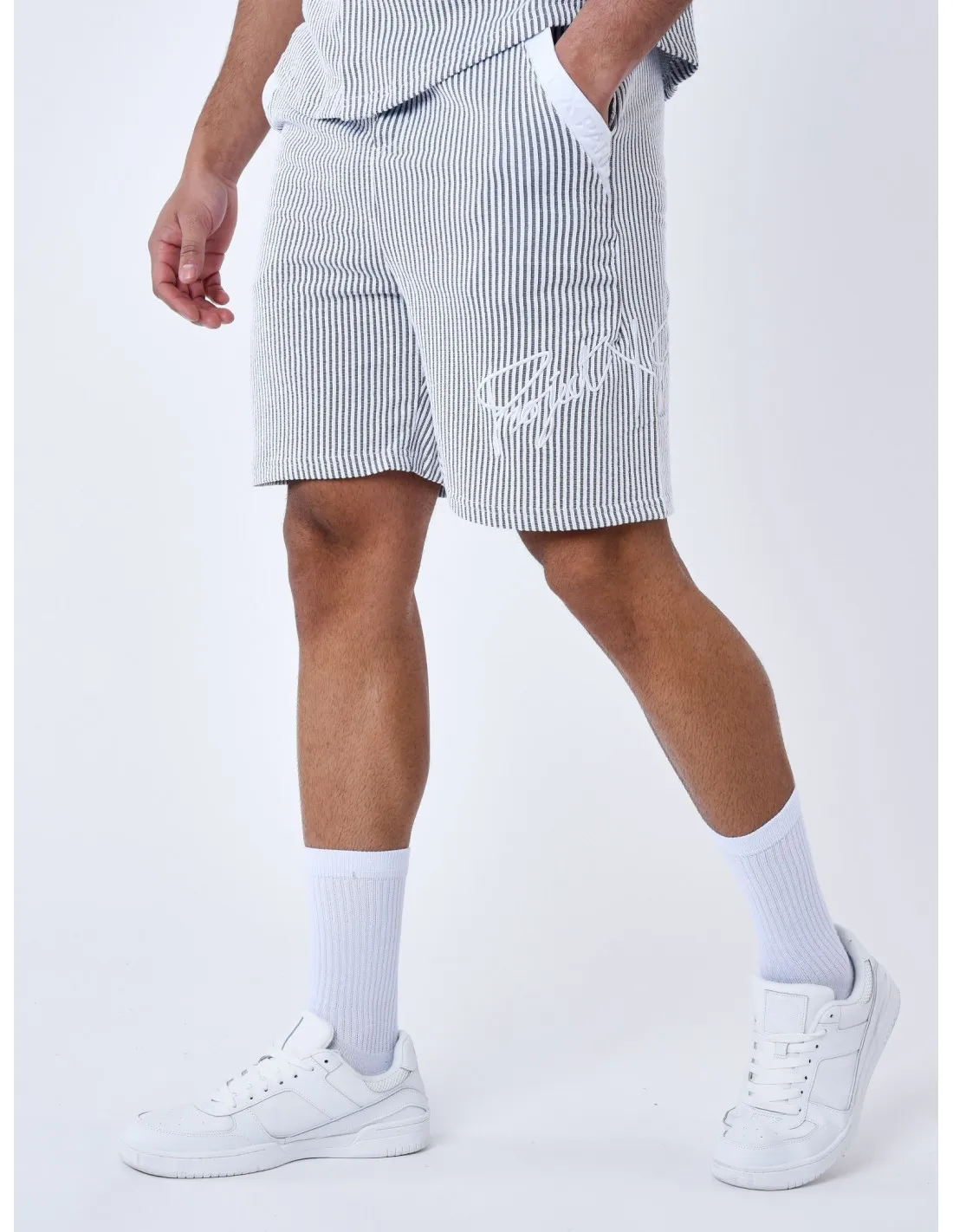 Pantalones cortos Seersucker de Project x París