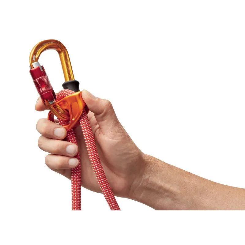 PETZL Dual Connect Vario ajustable de doble longitud (naranja)