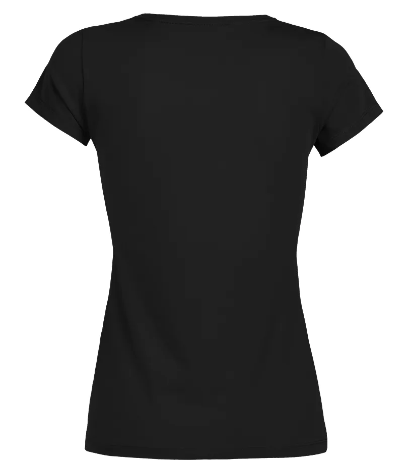Pug Color Art Camiseta cuello redondo Mujer