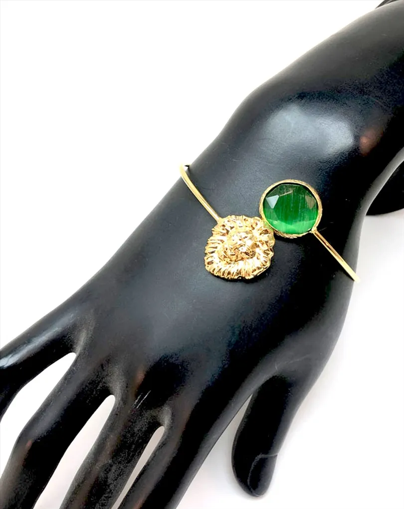 PULSERAS DE BISUTERIA FINA Y JOYERIA CON PIEDRAS VERDES MADRID