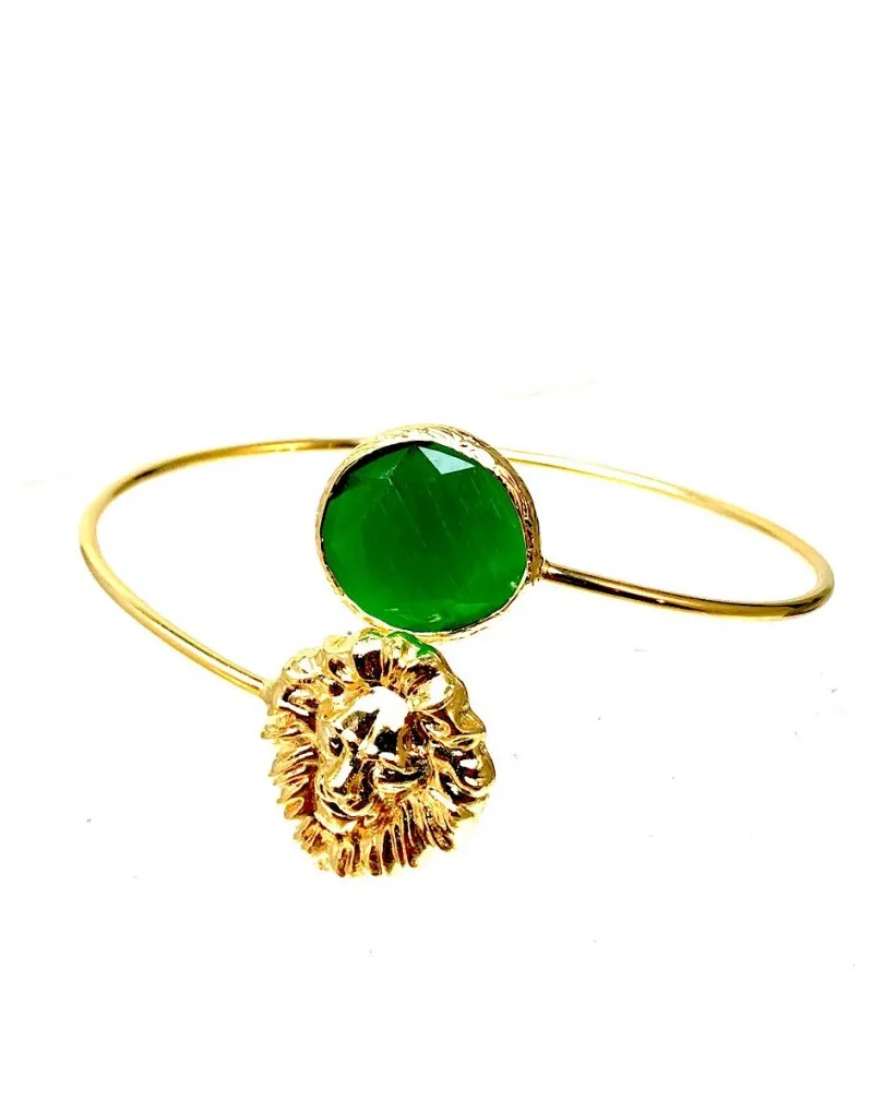 PULSERAS DE BISUTERIA FINA Y JOYERIA CON PIEDRAS VERDES MADRID