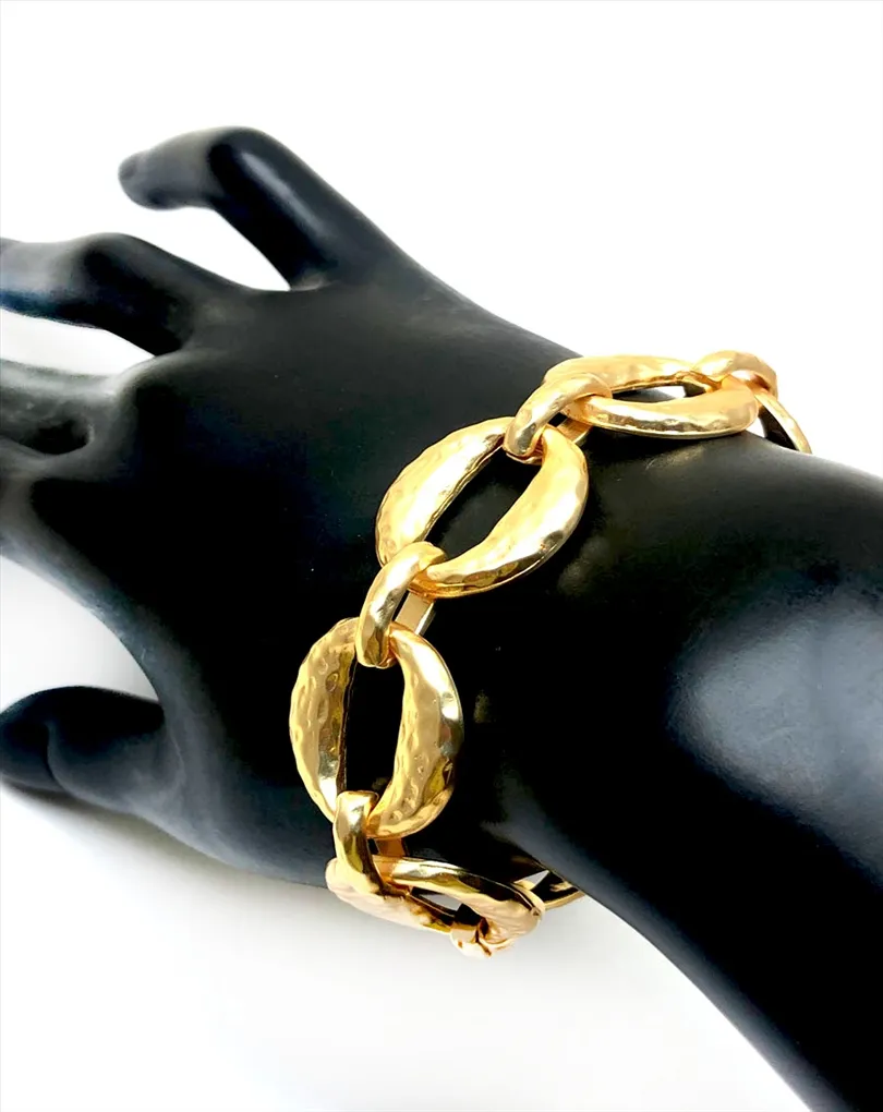 PULSERAS DE MUJER BONITAS DE ESLABON GRANDE Y VISTOSO