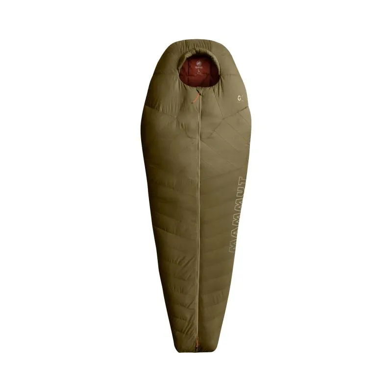Saco de dormir 0°c Mammut Relax Fiber Bag 0C (Olive)