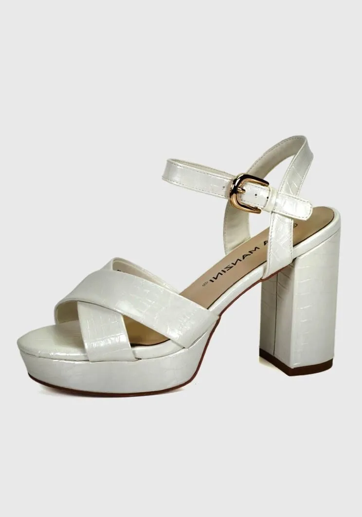 Sandalia Aratxi Plateado