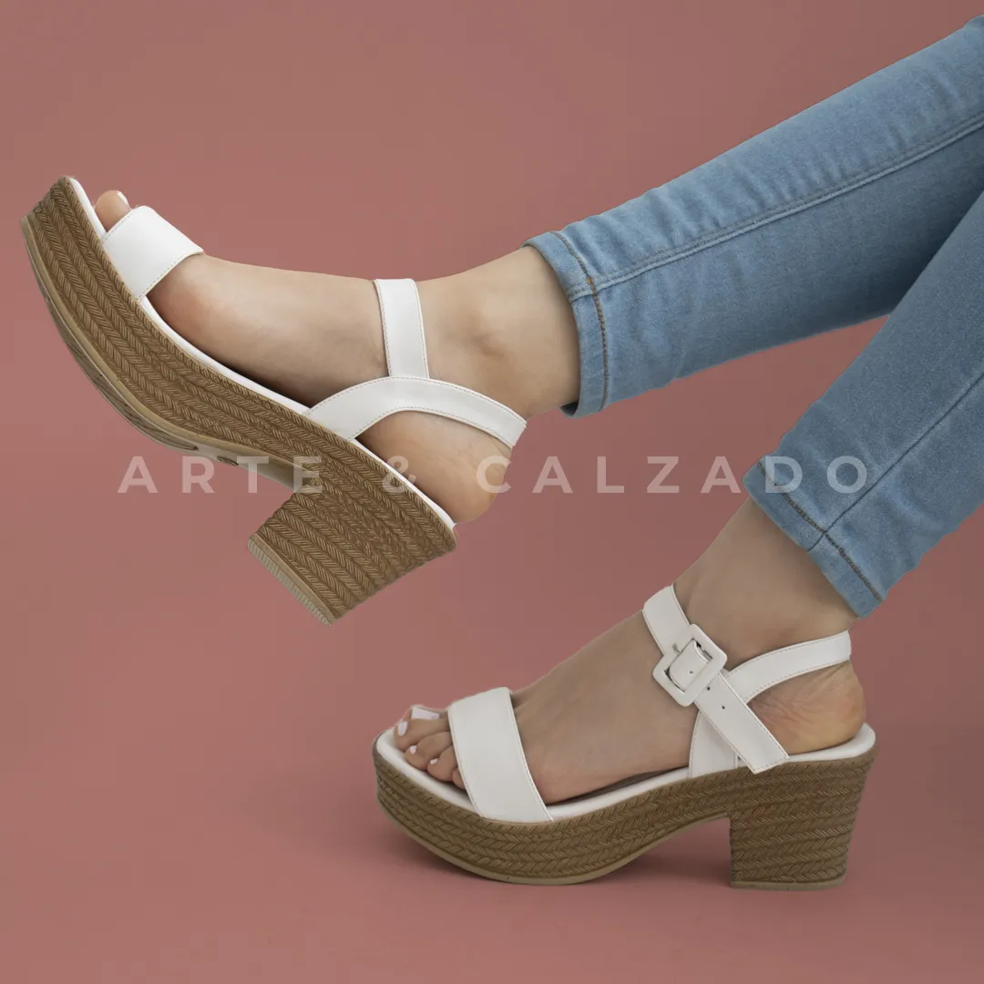 Sandalia S00059 Blanco