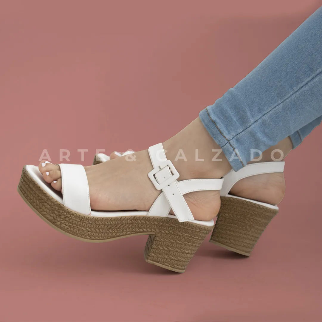 Sandalia S00059 Blanco