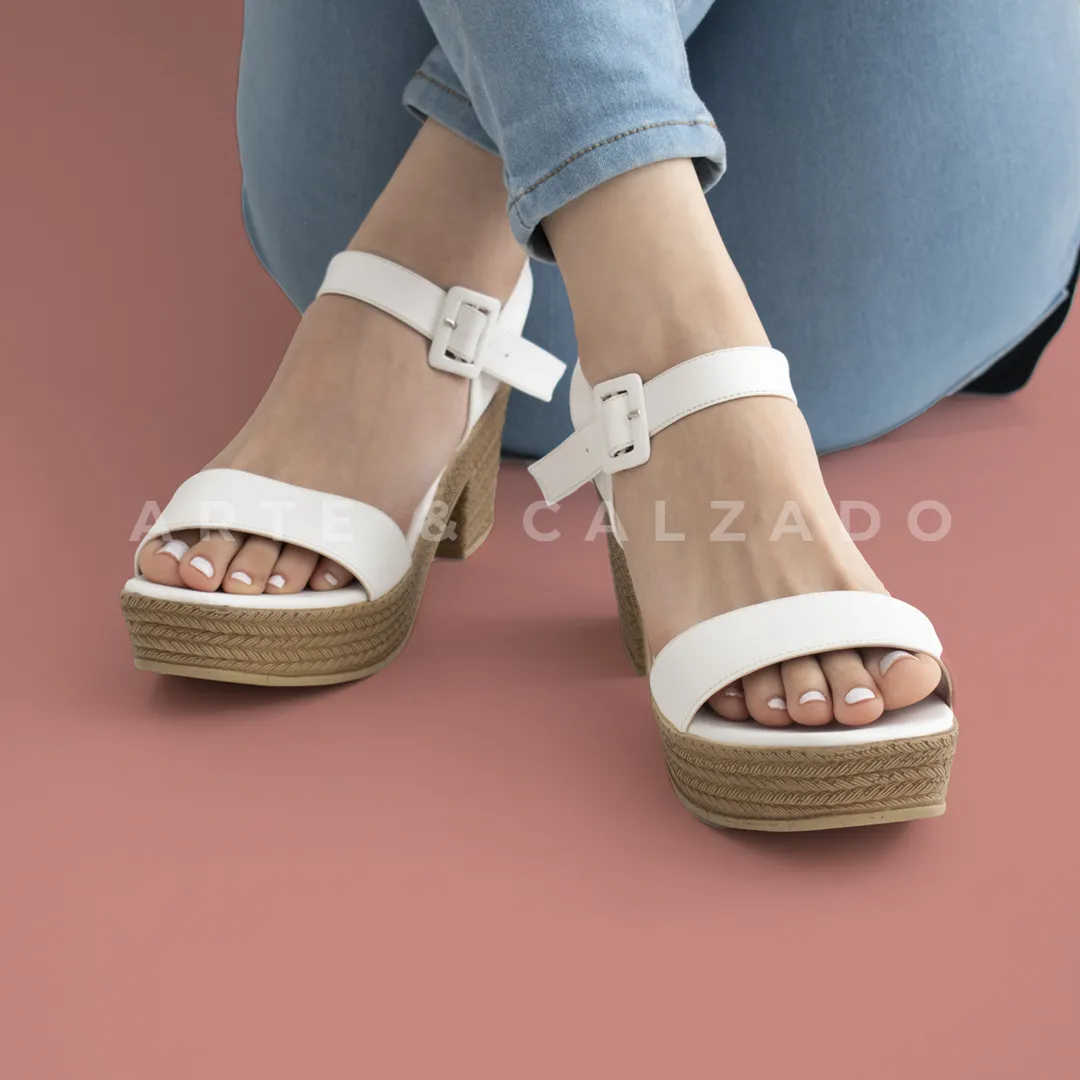 Sandalia S00059 Blanco