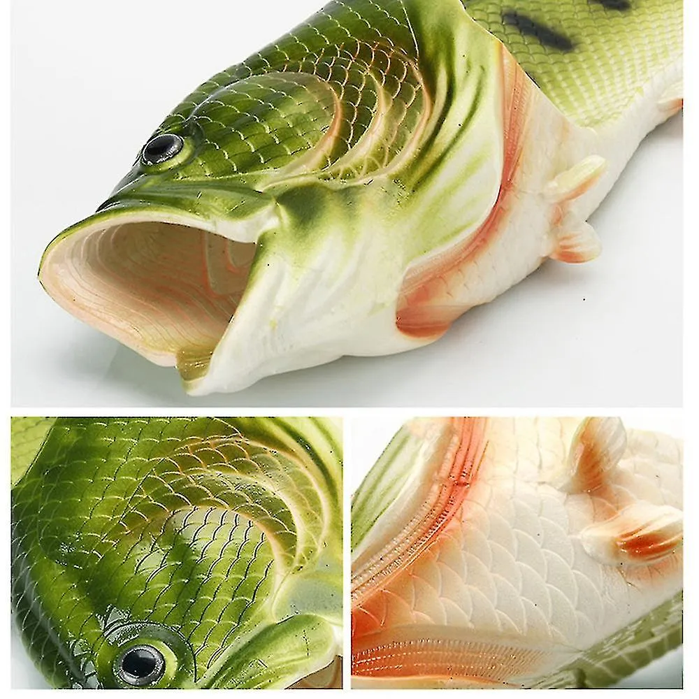 SIMULACIóN UNISEX 3D ZAPATILLAS DE PESCADO VERANO DIVERTIDO MODA CHANCLAS PARA AL AIRE LIBREGOODYVAN