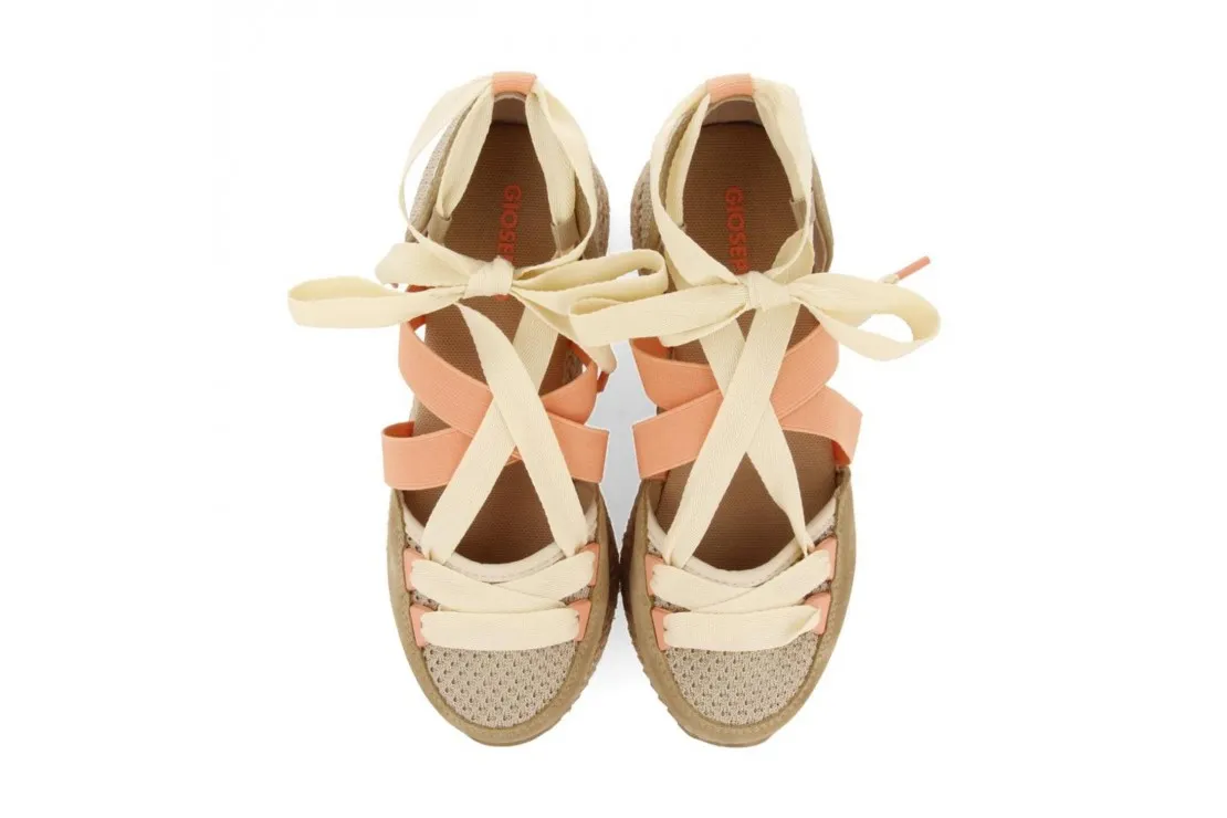 SNEAKERS ABIERTOS BEIGE CON CUÑA PARA MUJER TOTNES