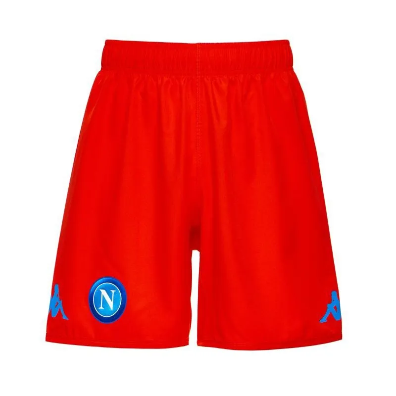 SSC Napoli cortos Kombat naranja 2017/18 Kappa