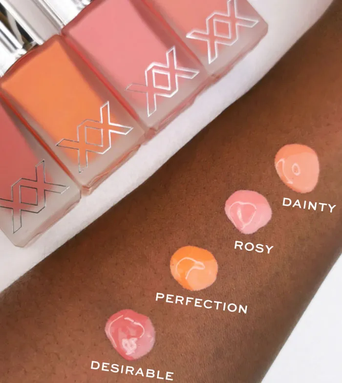 XX REVOLUTION  *PRETTY LITTLE PEACH COLLEXXION*  TINTE PARA MEJILLAS  DESIRABLE