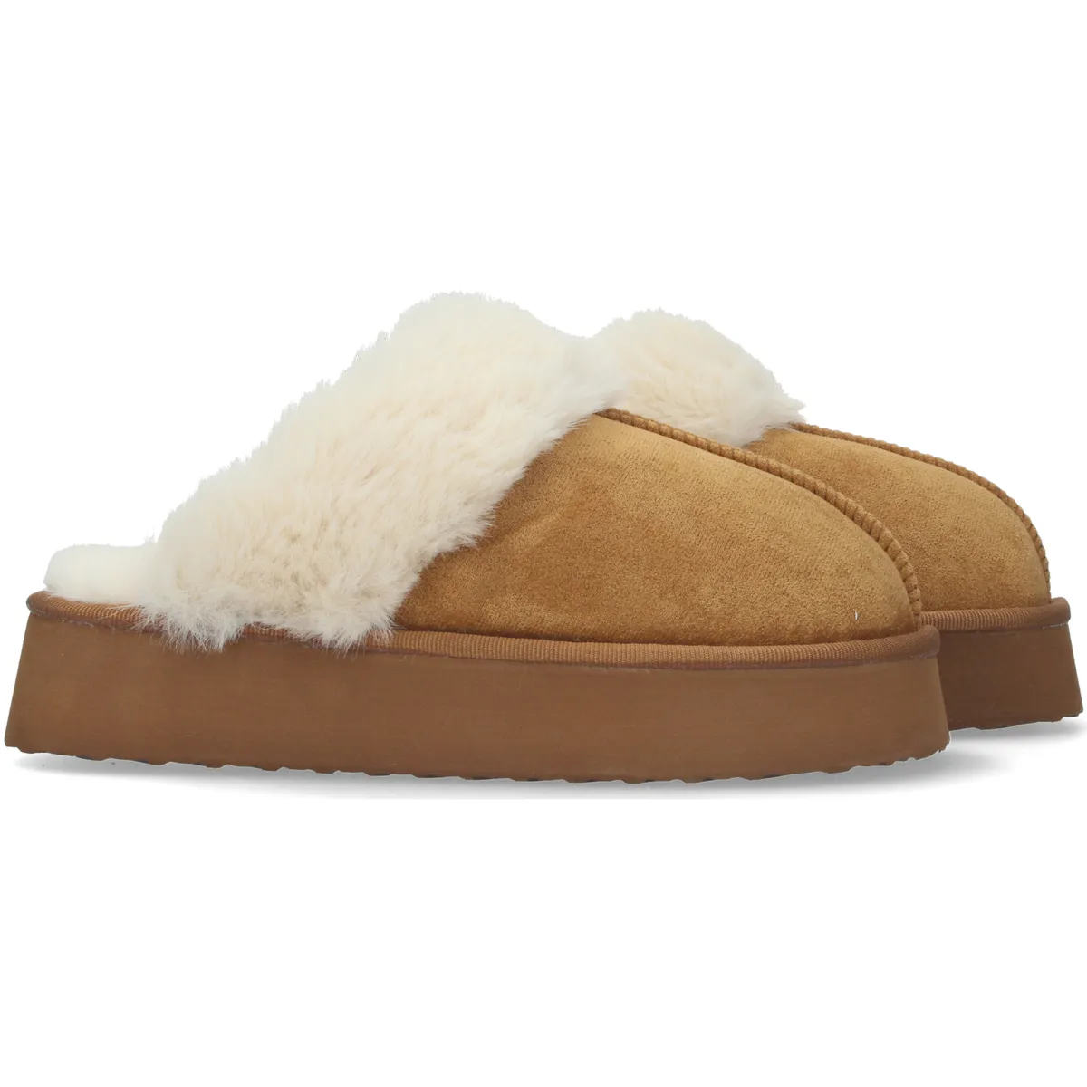 Zapatilla forrada de pelo