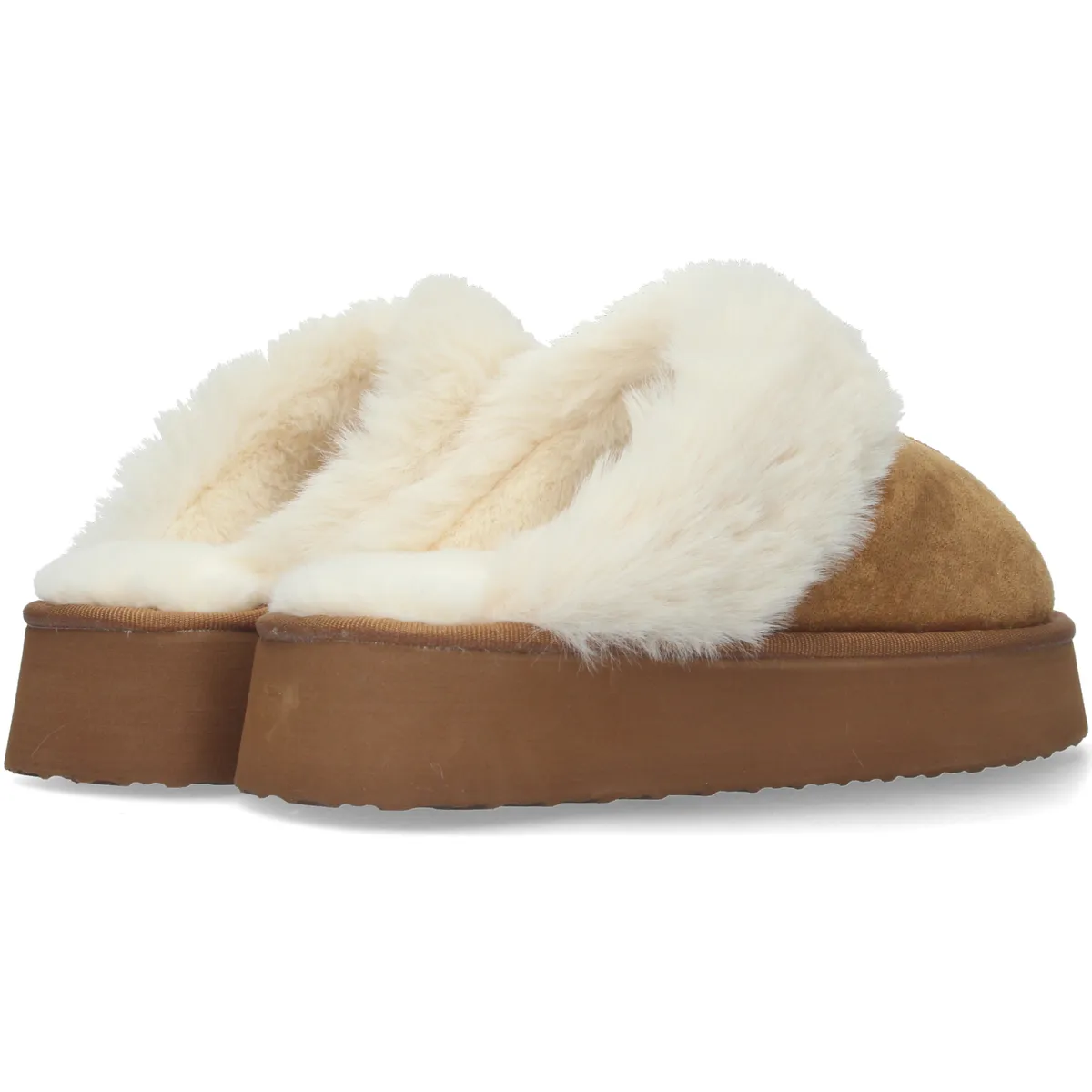 Zapatilla forrada de pelo