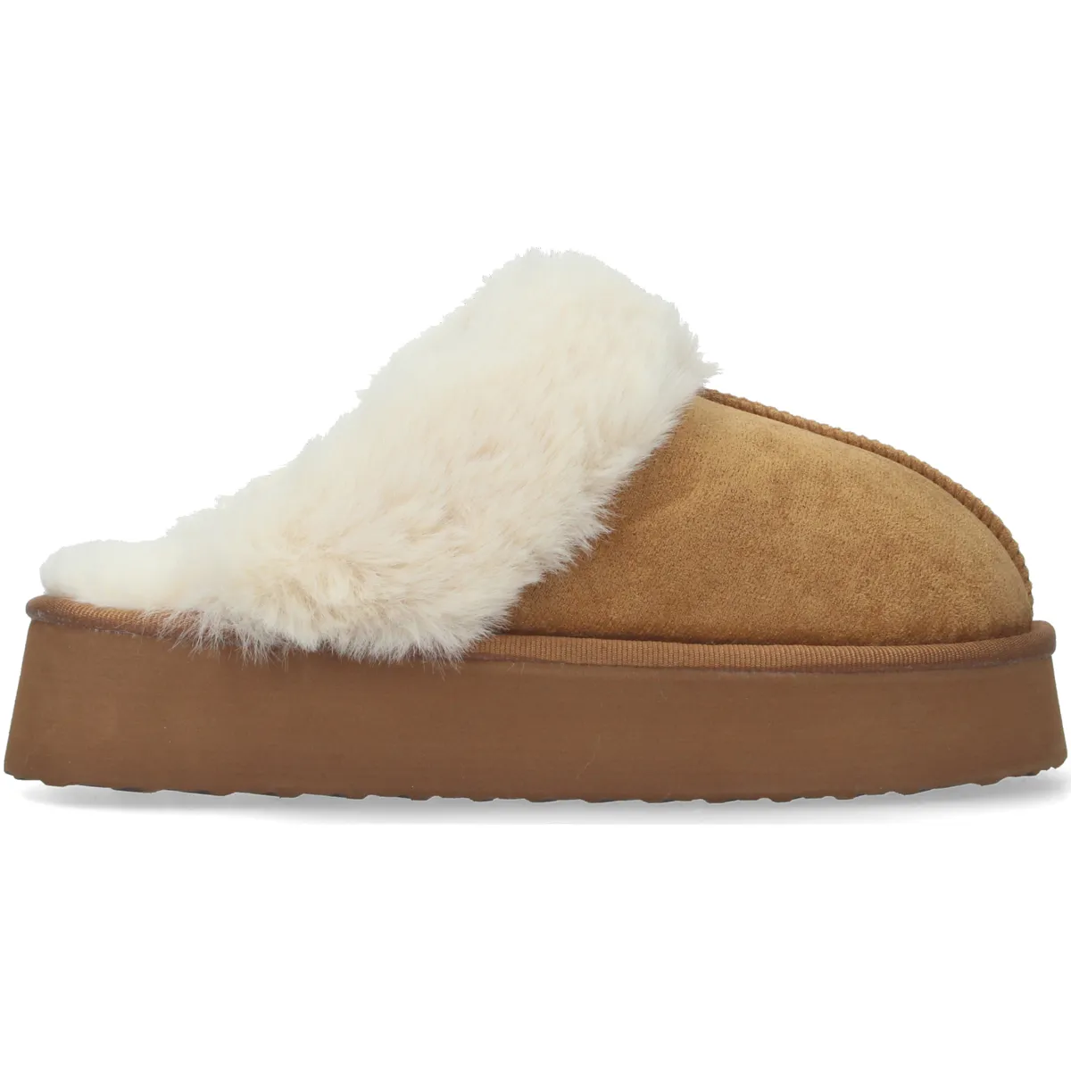Zapatilla forrada de pelo