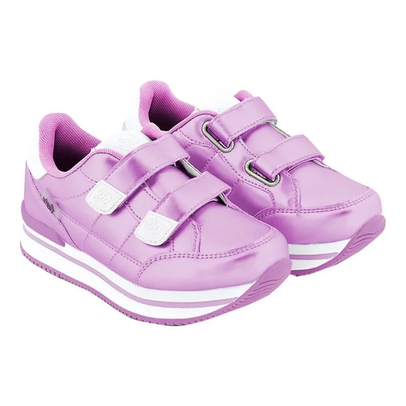 ZAPATILLAS  FOOTY METALIZADAS  NIAS