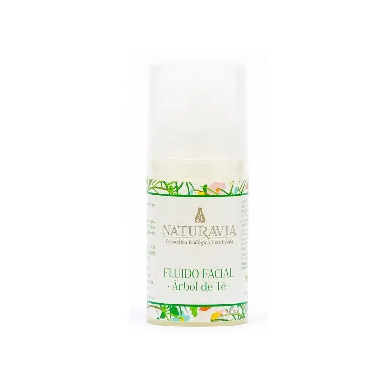 Árbol de té: fluido facial 100% natural